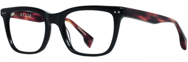 STATE Optical Co STATE Optical Co. Gage Eyeglasses, Black Auburn