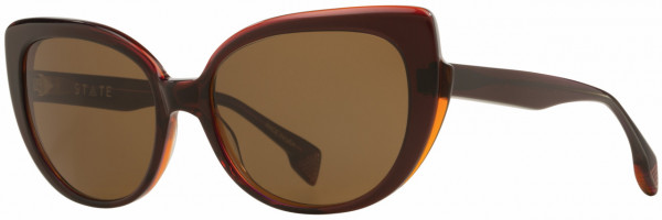 STATE Optical Co STATE Optical Co. Lill Sunwear Sunglasses, Blood Orange