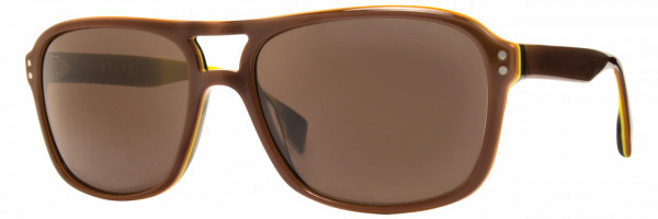 STATE Optical Co STATE Optical Co. Clark Sunwear Sunglasses, Henna Moss
