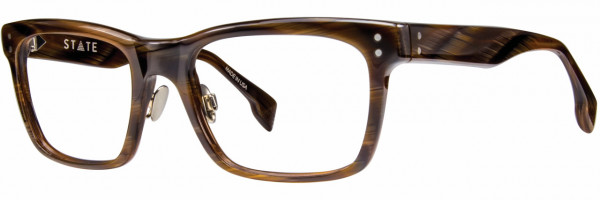 STATE Optical Co STATE Optical Co. Clybourn Global Fit Eyeglasses, Chocolate
