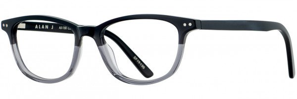 Alan J Alan J AJ-150 Eyeglasses, Black / Smoke