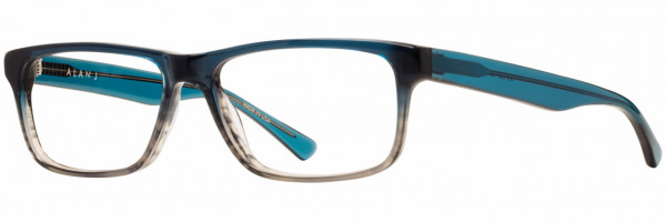 Alan J Alan J AJ-108 Eyeglasses, Blue / Smoke