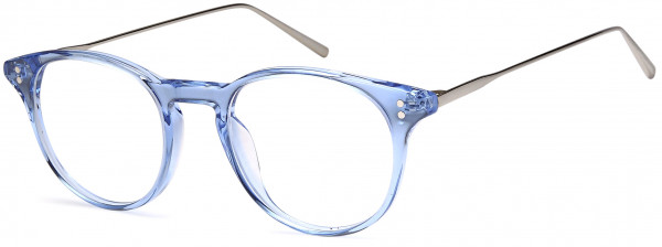 Menizzi M4101 Eyeglasses, 02-Blue Silver