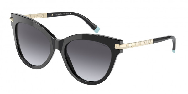 Tiffany & Co. TF4182 Sunglasses, 80013C BLACK GREY GRADIENT (BLACK)