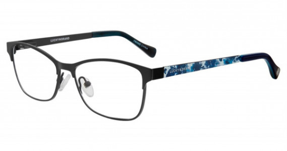 Lucky Brand D713 Eyeglasses, BLACK (0BLA)