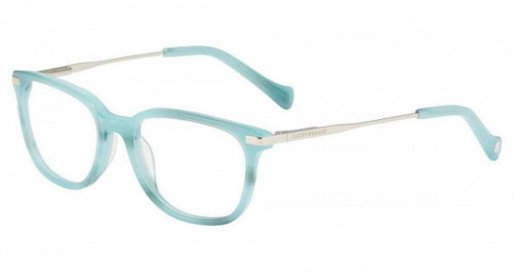 Lucky Brand D722 Eyeglasses, TEAL HORN (0TEA)