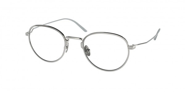 Prada PR 50YV Eyeglasses, 05Q1O1 SATIN TITANIUM (GREY)