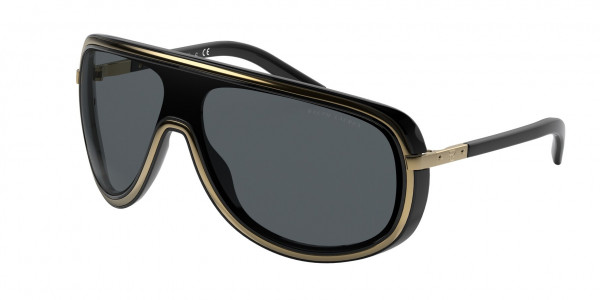 Ralph Lauren RL7069 Sunglasses, 900487 SHINY BLACK (BLACK)