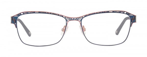 Liz Claiborne L 655 Eyeglasses, 0E8W NAVY