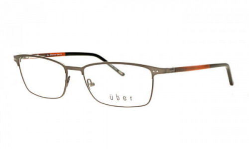 Uber Python Eyeglasses, Gunmetal
