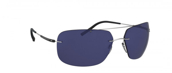 Silhouette Active Adventurer 8706 Sunglasses, 7000 Cobalt Blue