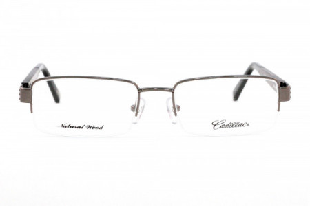 Cadillac Eyewear EXT4781 LIMITED STOCK Eyeglasses, Dark Gun/Mahogany