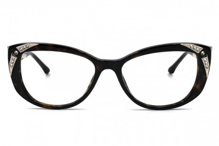 Pier Martino PM6521 - LIMITED STOCK Eyeglasses, C2 Dark Demi Gold Crystal