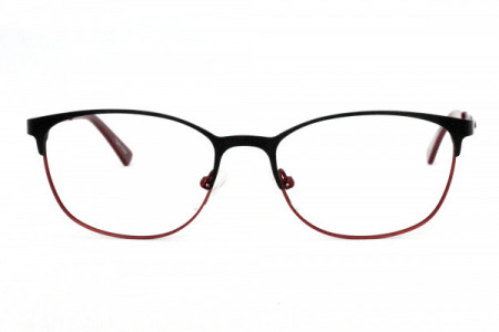 Windsor Originals BROMPTON LIMITED STOCK Eyeglasses, Black Red