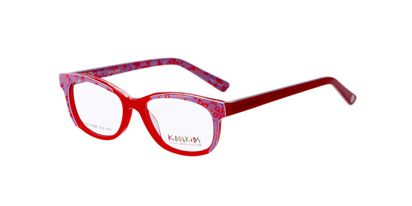 Alpha Viana K-2555 Eyeglasses, C2 - Purple/Red