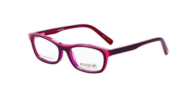 Alpha Viana K-2558 Eyeglasses, C2 - Purple/Pink/Purple