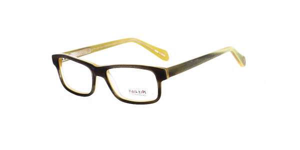 Alpha Viana K-2562 Eyeglasses, C3 - Olive/Green/Yellow