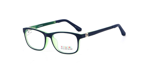 Alpha Viana K-2566 Eyeglasses, C4- navy blue/ light green