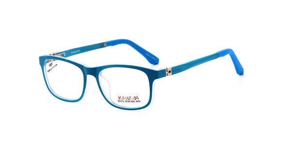 Alpha Viana K-2566 Eyeglasses, C3- light blue/ crystal