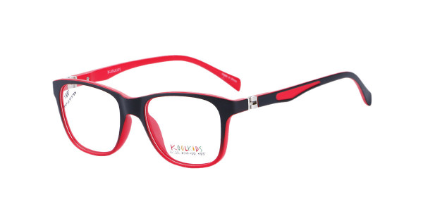Alpha Viana K-2576 Eyeglasses, C4 - blk / red