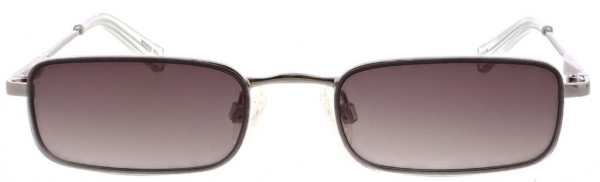 KENDALL + KYLIE Lancer Sunglasses, Shiny Light Gunmetal/Purple Gradient Mirror