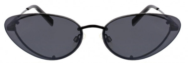 KENDALL + KYLIE Trinity Sunglasses, Shiny Black/Smoke Mirror