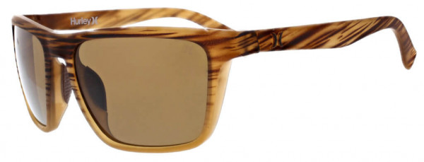 Hurley Cobblestones Sunglasses, Brown Striated
