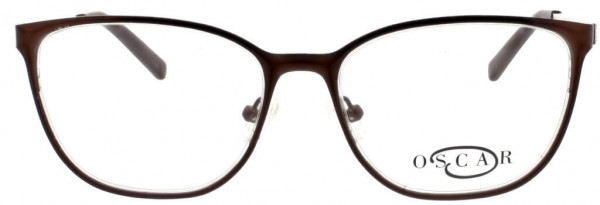 O by Oscar de la Renta OSL469 Eyeglasses, 210 Semi Matte Brown