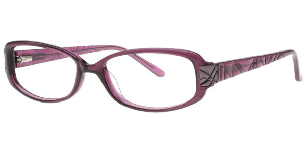 Buxton by EyeQ BX400 Eyeglasses, Violet