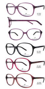 Hana AF 452 Eyeglasses, Plum