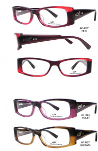 Hana AF 467 Eyeglasses, Red