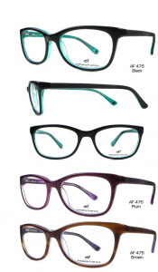 Hana AF 476 Eyeglasses, Black