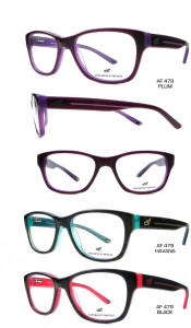 Hana AF 479 Eyeglasses, Plum