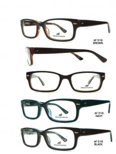 Hana AF 518 Eyeglasses, Brown