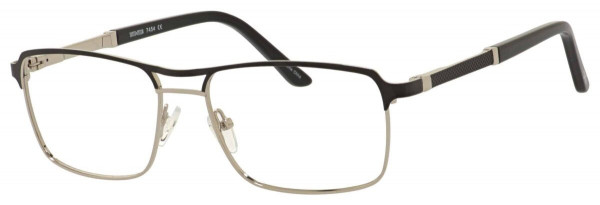 Scott & Zelda SZ7454 Eyeglasses, Matte Black/Silver