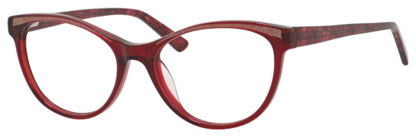 Scott & Zelda SZ7449 Eyeglasses, Burgundy Sparkle