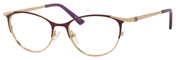 Scott & Zelda SZ7443 Eyeglasses, Satin Purple/Gold