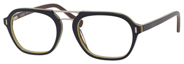 Scott & Zelda SZ7442 Eyeglasses, Navy/Silver