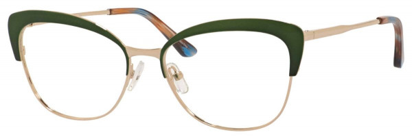 Scott & Zelda SZ7440 Eyeglasses, Satin Green/Gold