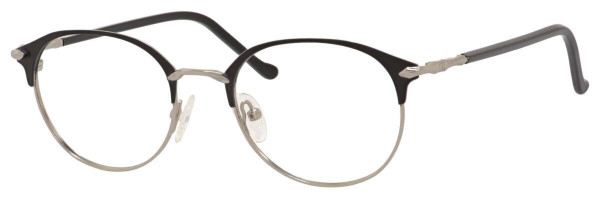 Scott & Zelda SZ7435 Eyeglasses, Black/Silver