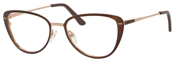 Scott & Zelda SZ7428 Eyeglasses, Brown/Gold
