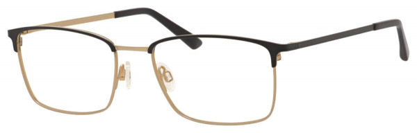 Scott & Zelda SZ7376 Eyeglasses, Black/Gold