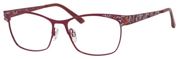 Scott & Zelda SZ7375 Eyeglasses, Burgundy