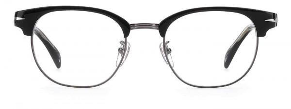 David Beckham DB 1012 Eyeglasses, 0BSC BLCK SILV