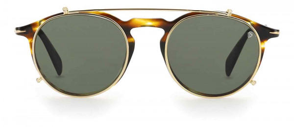 David Beckham DB 1003/G/CS Sunglasses, 0EX4 BRW HORN