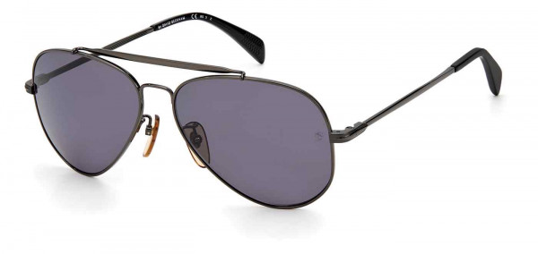 David Beckham DB 1004/S Sunglasses, 0V81 DKRUT BLK