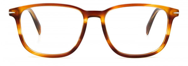David Beckham DB 1017 Eyeglasses, 0EX4 BRW HORN