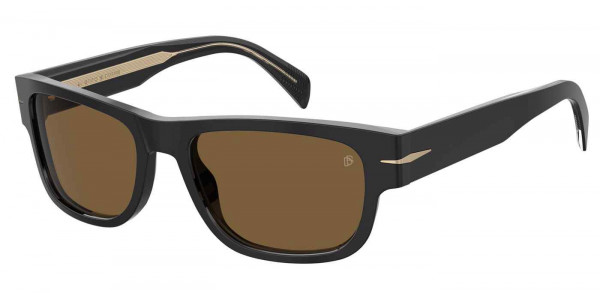 David Beckham DB 7035/S Sunglasses, 0807 BLACK