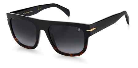 David Beckham DB 7044/S Sunglasses, 037N BLACKHORN
