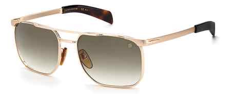 David Beckham DB 7048/S Sunglasses, 006J GOLD HAVN